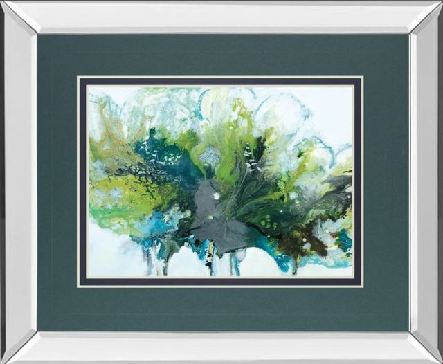 Classy Art Imperial Frost by N. Barnes Mirror Framed Wall Art-0