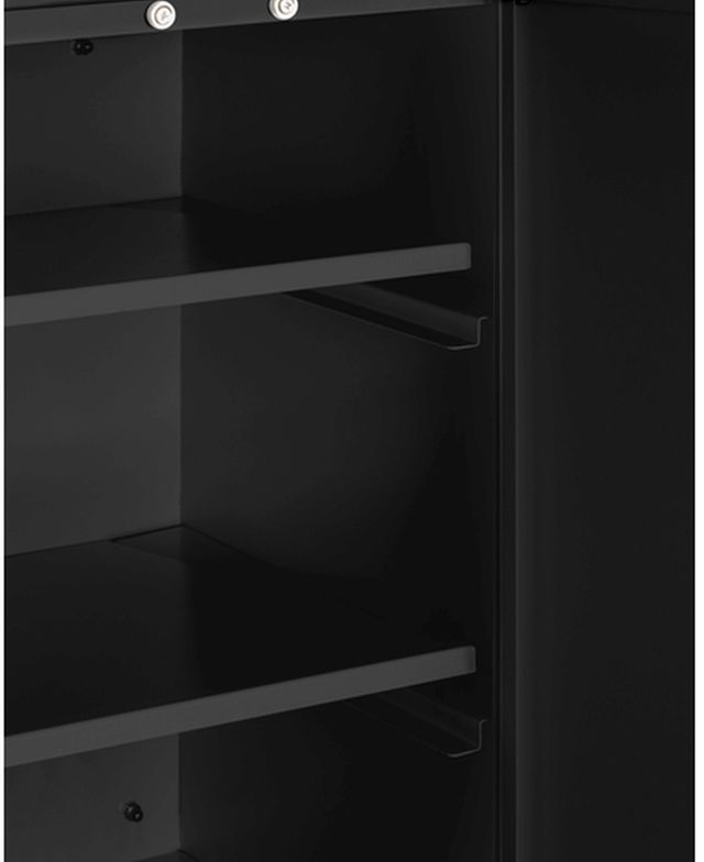 Summit 18" Jet Black Wall Cabinet-1