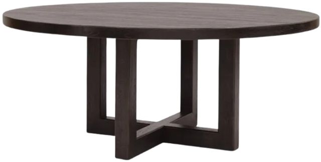 Hooker® Furniture Driftwood Burnt Timber Round Dining Table-0