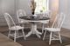 TEI Vintage Estates Antique White Windsor Side Chair-1