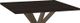 Amisco Customizable Asterisk Square Table with Metal Starburst Stand-1