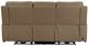 Liberty Furniture Camden Aline Toast Leather Power Reclining Sofa-5