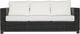 Enclover Trillium Black/White Sofa-1