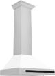 ZLINE Autograph Edition 30" White Matte Wall Mounted Range Hood -4