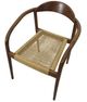 YHD Catia Brown Accent Chair-2