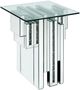 ACME Furniture Noralie Glass Top End Table with Mirrored Base-0