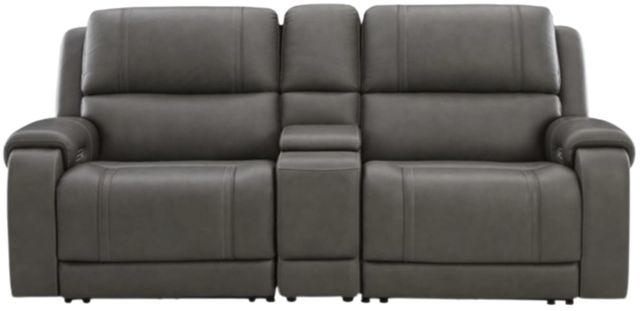 Signature Design by Ashley® 5Z - Pittson 3-Piece Anchor Power Reclining Sectional Loveseat with Console-0