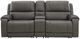 Signature Design by Ashley® 5Z - Pittson 3-Piece Anchor Power Reclining Sectional Loveseat with Console-0