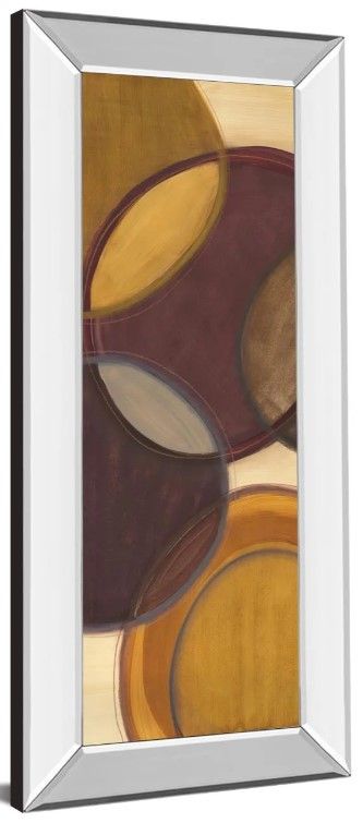 Classy Art Moon Shadow II by Jeni Lee Mirror Framed Wall Art-1