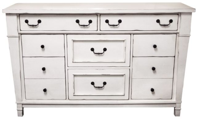 American Wholesale Furniture Stoney Creek White Dresser-0