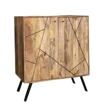 Jaipur Furniture Amar Range Brown Wine Cabinet-0