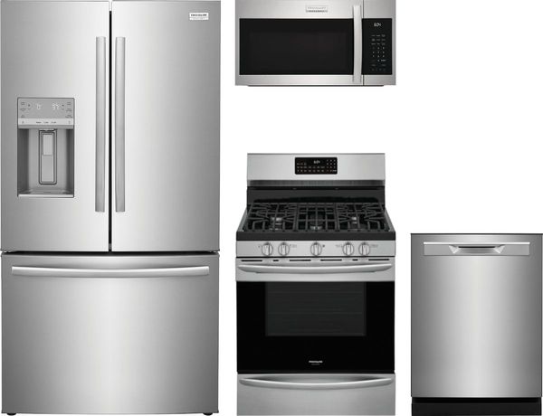 Frigidaire Gallery 4 Piece Stainless Steel Kitchen Package