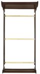 Elements International Louis Philippe Cherry Twin Panel Bed-2