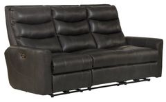 Catnapper® Bosa Charcoal Power Reclining Sofa
