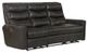 Catnapper® Bosa Charcoal Power Reclining Sofa-0