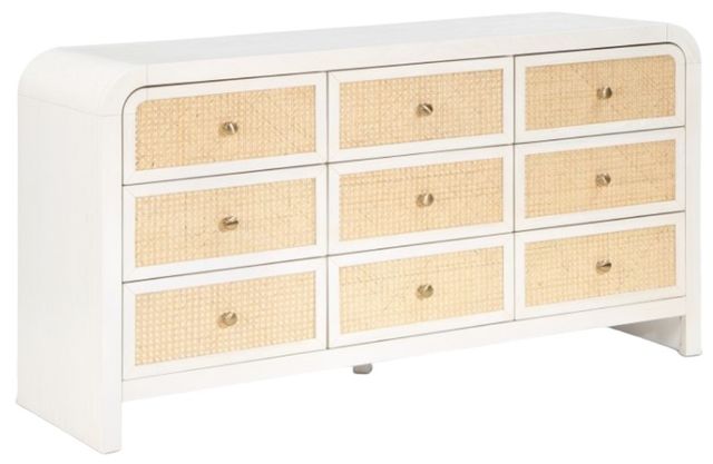 Meridian Furniture Siena Natural/Off-White Dresser-0