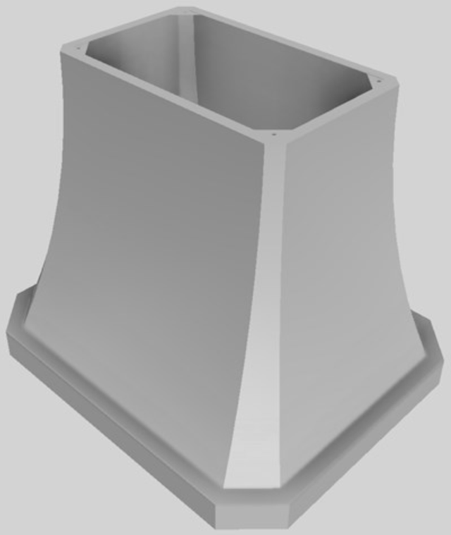Vent-A-Hood® Designer Series 36" Stainless Steel Island Range Hood-1