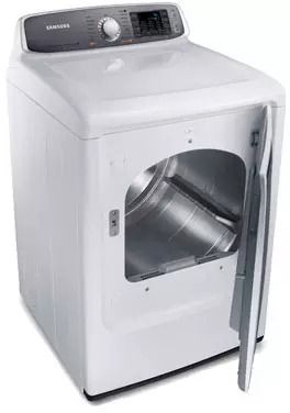 Samsung 7.4 Cu. Ft. Neat White Electric Dryer-2