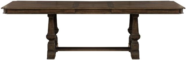 Liberty Furniture Provence Park 7-Piece Chateau Brown/Cream Optional Trestle Dining Table Set-2