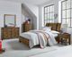 Standard Furniture Nelson Youth Rustic Pine Brown Sleigh Storage Bed-1
