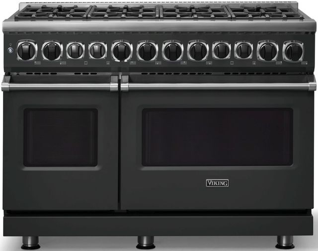 Viking® 7 Series 48'' Antique Bronze Pro Style Dual Fuel Sealed Burner Range-0
