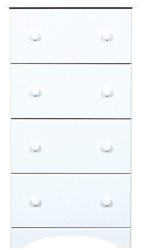 Perdue Woodworks Essential White Chest-0