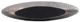 A & B Home Mettalic Wenge Aluminum Timber Oval Disc Vase-4