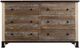 International Furniture Direct Antique Brown Dresser-3