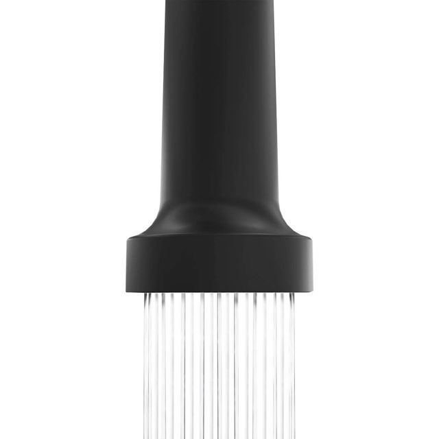 ZLINE Palisades Matte Black Pull Down Spring Spray Wand Kitchen Faucet-4