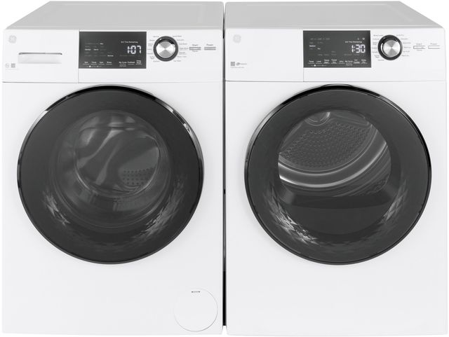 GE® 4.3 Cu. Ft. White Electric Dryer-4