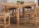 ECI Furniture Logan’s Edge Natural Counter Leg Dining Table-0