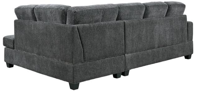 Signature Design by Ashley® Kitler 2-Piece Smoke Right-Arm Facing Sofa Sectional and Chaise-3