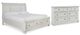 Signature Design by Ashley® Robbinsdale 2-Piece Antique White Queen Sleigh Bed Set-0
