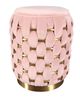 VIG Furniture Divani Casa Meeker Pink Ottoman-0