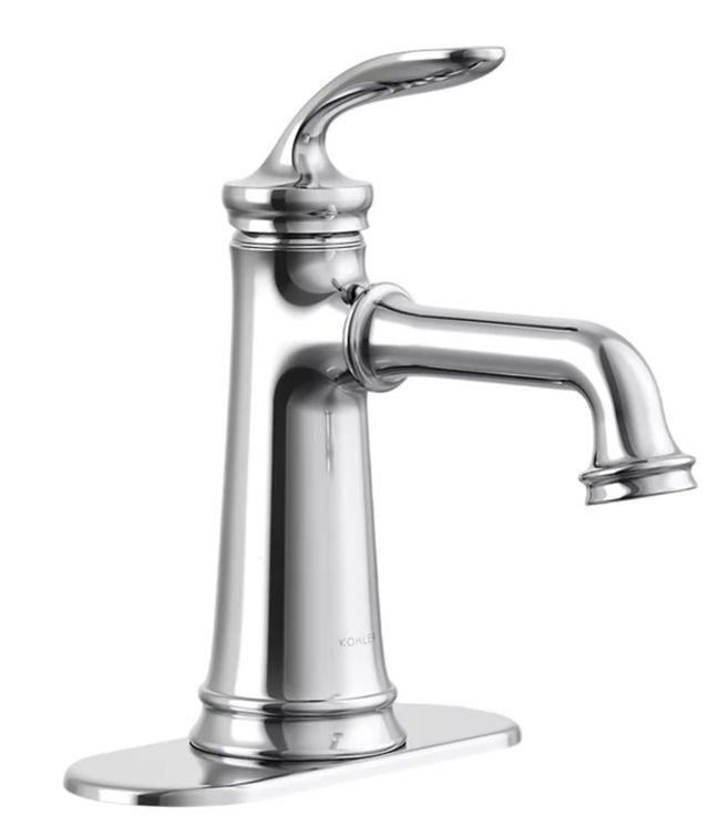 KOHLER® Bellera® Polished Chrome 0.5 GPM Single-Handle Bathroom Sink Faucet-0