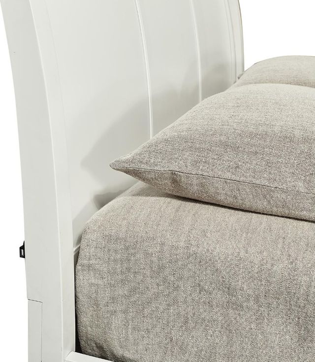 aspenhome® Cambridge White California King Storage Sleigh Bed-2