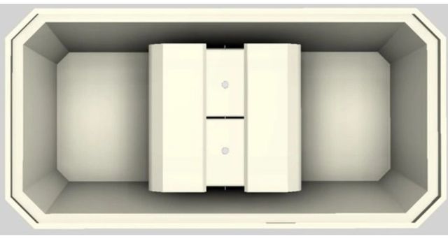 Vent-A-Hood® Designer Series 60" Biscuit Island Range Hood-3
