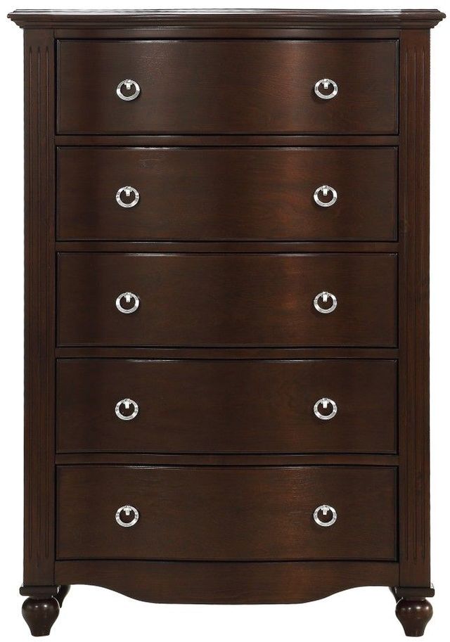 Mazin Furniture Meghan Espresso Youth Chest-0