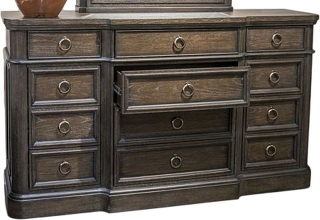 Signature Design by Ashley® Bannette Dark Brown Dresser-1