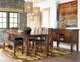 Signature Design by Ashley® Ralene Black/Medium Brown Upholstered Dining Side Chair-4