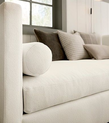 Vaughan-Bassett Tide & Timber Linen Upholstered Twin Daybed-3