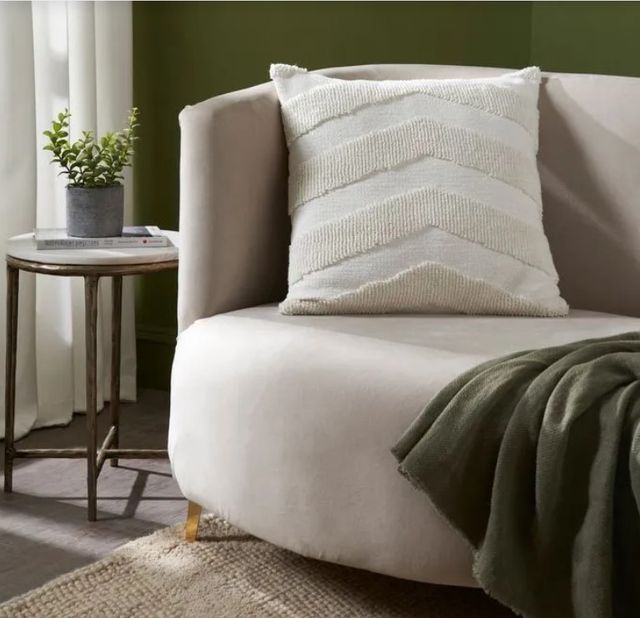 Renwil® Chiara Ivory 20''x20'' Decorative Pillow-4