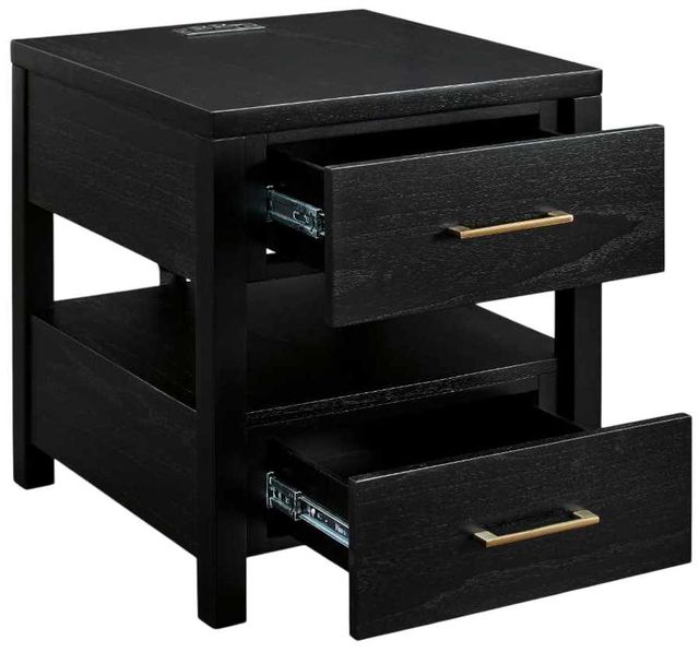 Signature Design by Ashley® Winbardi Black End Table-4