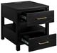Signature Design by Ashley® Winbardi Black End Table-4