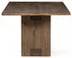 Magnolia Home by Joanna Gaines Percey Brown 93" Rectangular Dining Table-2