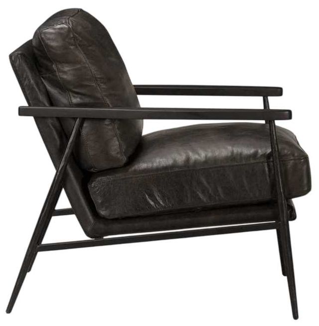 Classic Home Christopher Jet Black Accent Chair-3