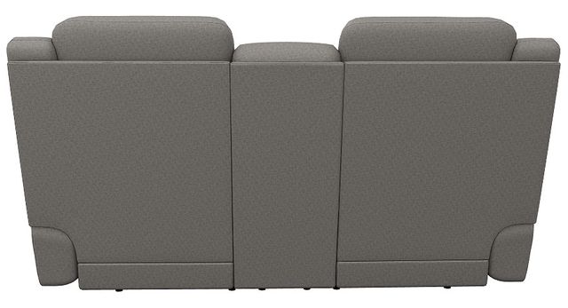 La-Z-Boy® Joel Stone Power Reclining Loveseat with Console, Headrest, and Lumbar-3