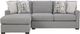 Signature Design by Ashley® Artisian Loft 2-Piece Pewter Right-Arm Facing Full Sleeper Sectional and Chaise-0