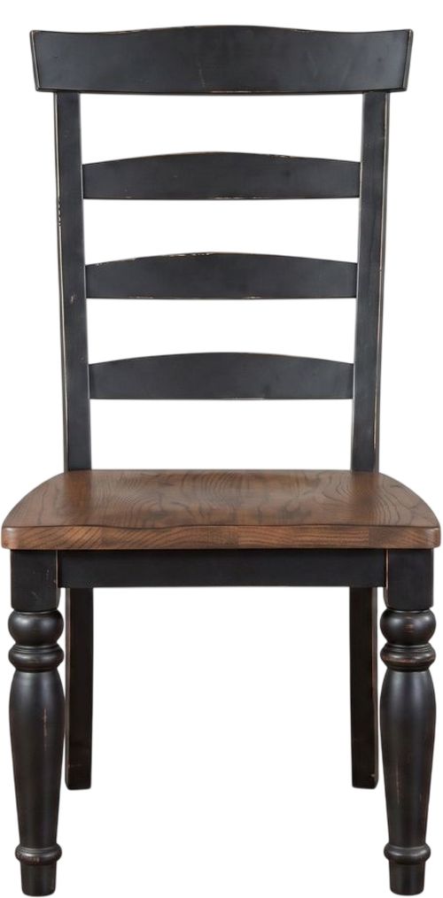 Sunny Designs™ Bourbon County Peanut Butter/Jelly Ladderback Chair-3
