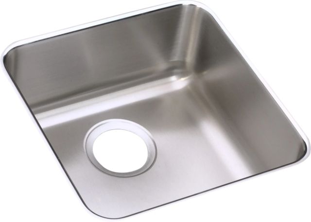 Elkay Lustertone® Lustrous Satin 17" x 17" Single Bowl Undermount ADA Sink-0